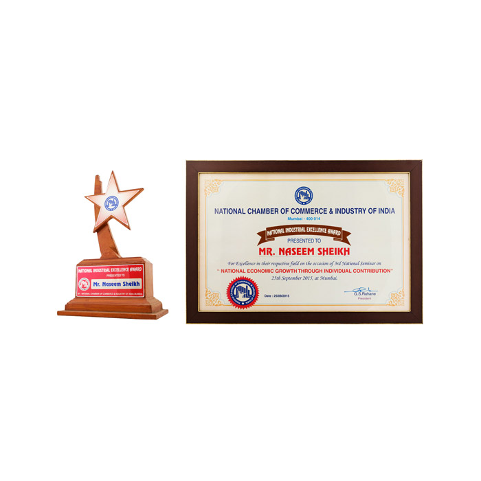 National Industrial Excellence Award (2015)