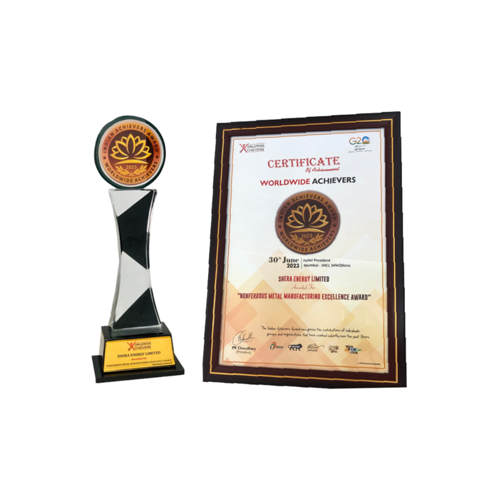 Non-Ferrous Metal Manufacturing Excellence Award (2023)
